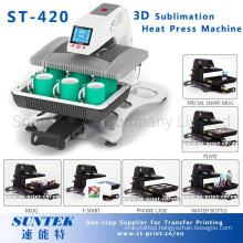 3D Multifunctional Automatic Vacuum Sublimation Heat Press Machine (ST-420)